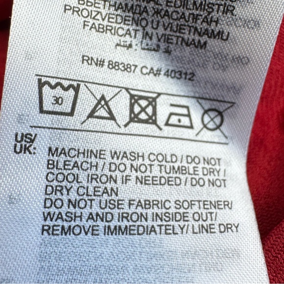 Adidas Aeroready TIRO 23 Training T-Shirt Red Size Large - Picture 10 of 12